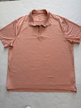 Nike Men's Polo Shirt in Coral Pink